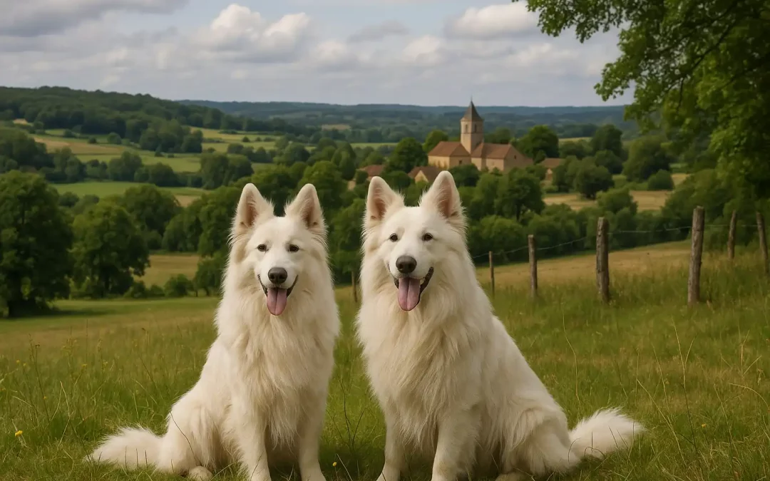 🐾 Le Berger Blanc Suisse : un chien d’exception au cœur tendre
