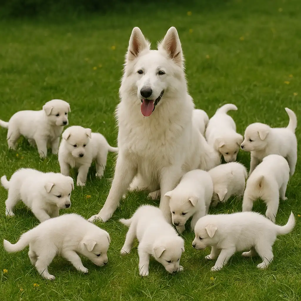 800x800 portee de chiot berger blanc suisse
