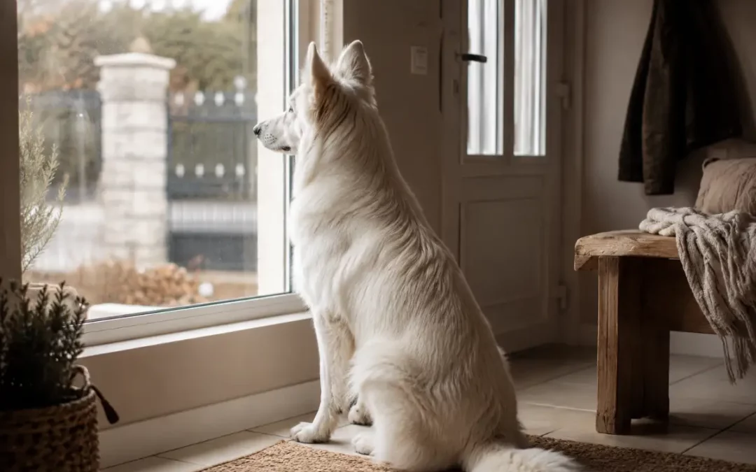 Peut-on laisser un Berger Blanc Suisse seul à la maison ?